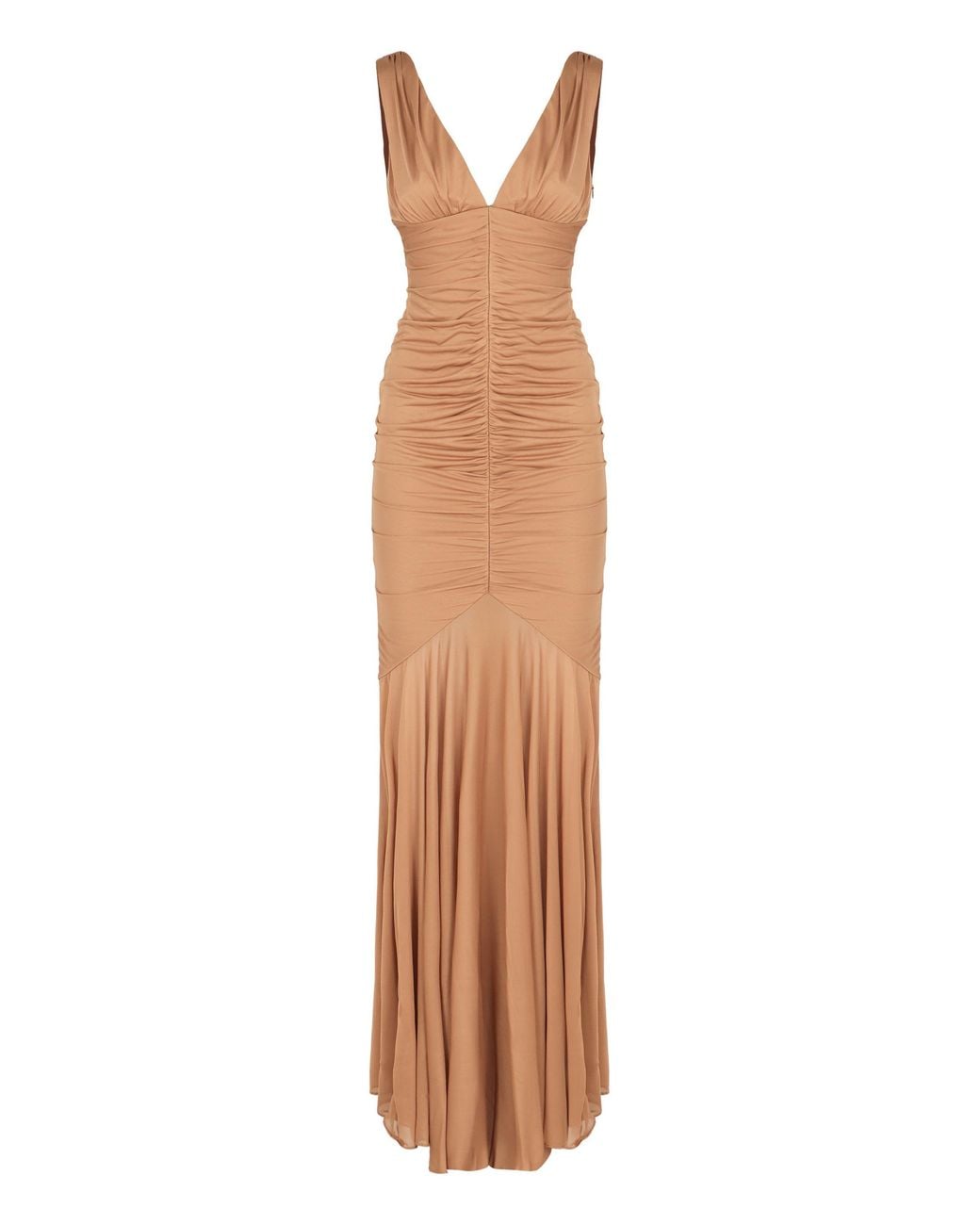 GIUSEPPE DI MORABITO Natural Draped Dress