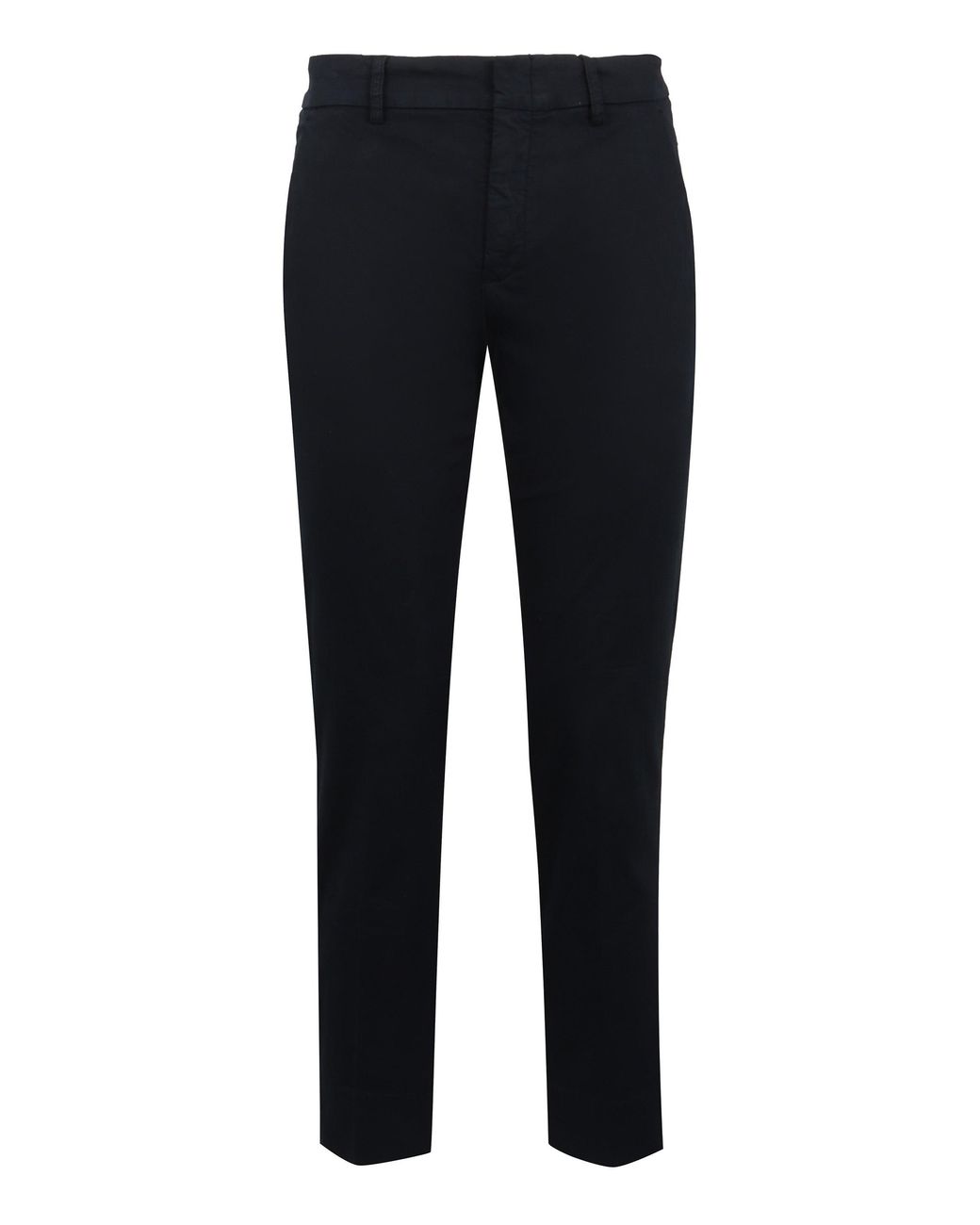 Aspesi Blue Cotton Trousers Tapered