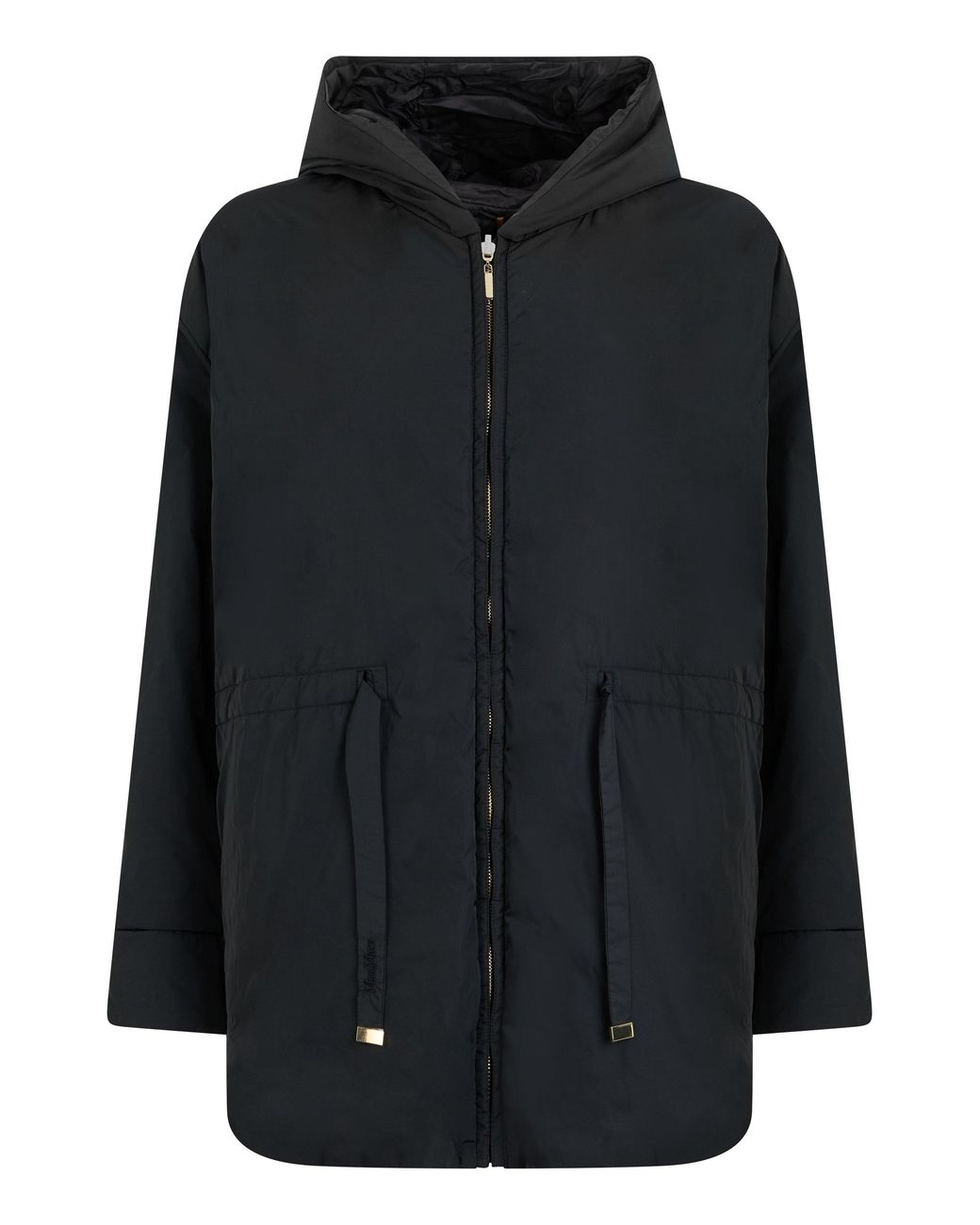 Max Mara Black S Max Mara Padded Jacket With Hood