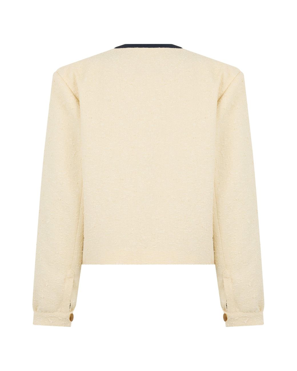 Blazé Milano Natural Crop Jacket Riviera
