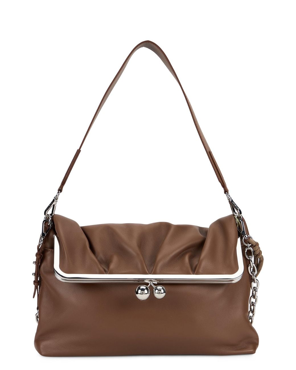 Weekend by Maxmara Brown Shoulder Bag Pasticcino
