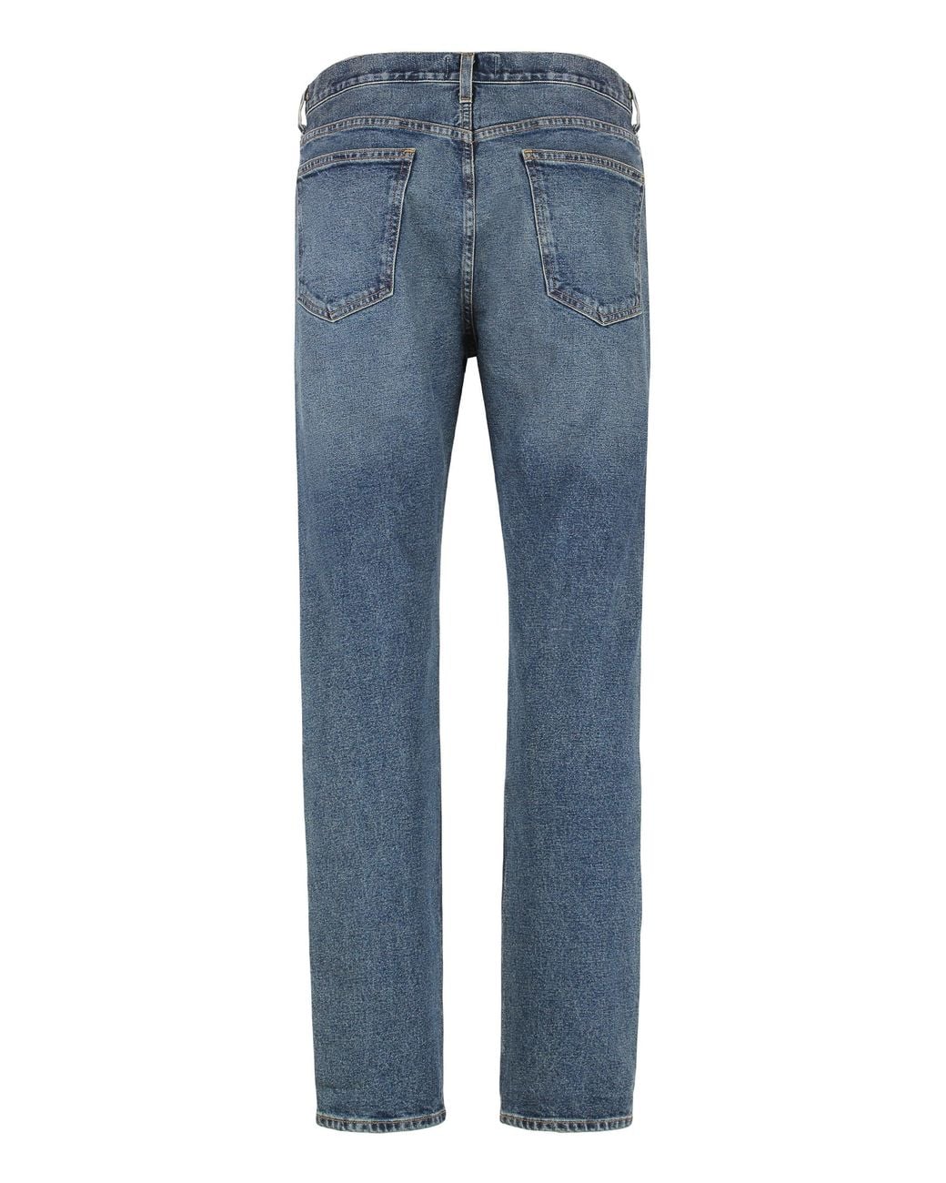 Agolde Blue Curtis Straight Leg Jeans for men