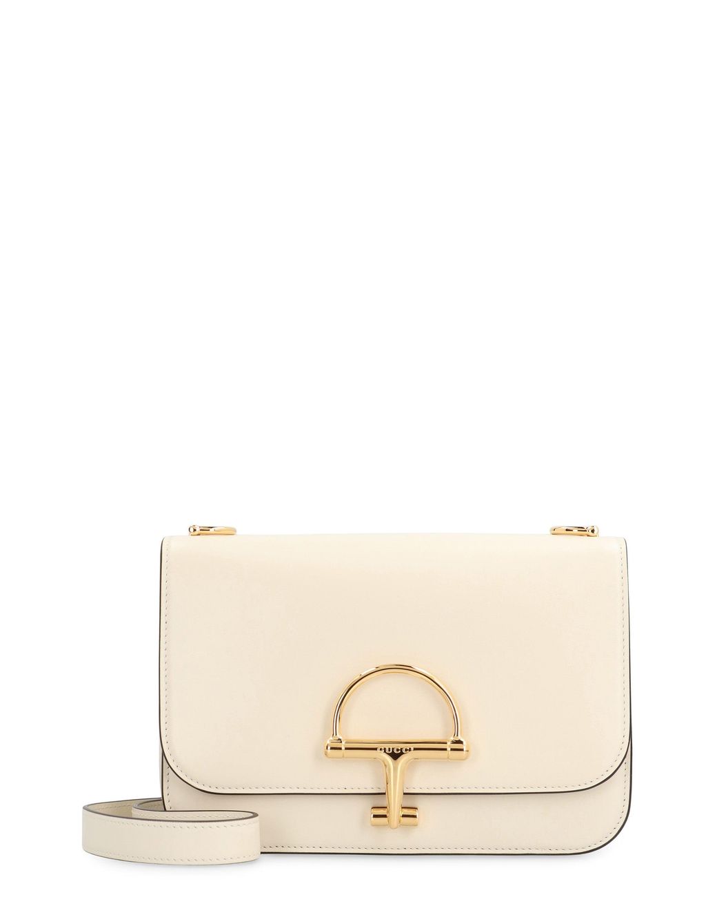Gucci Natural Shoulder Bag Siena Calf