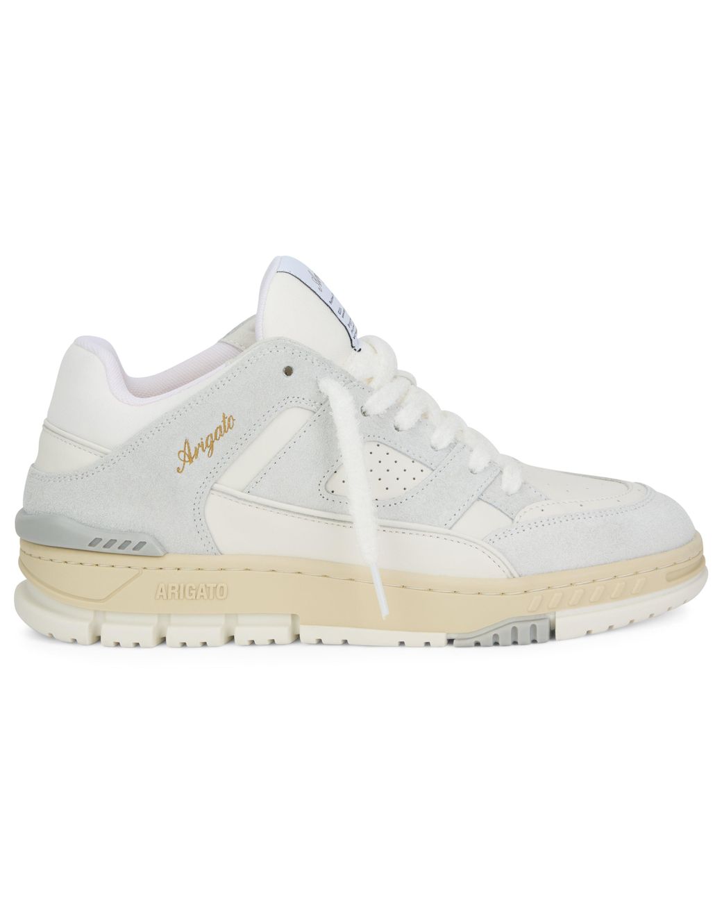 Axel Arigato White Sneakers, Suede Bovine Trainers for men