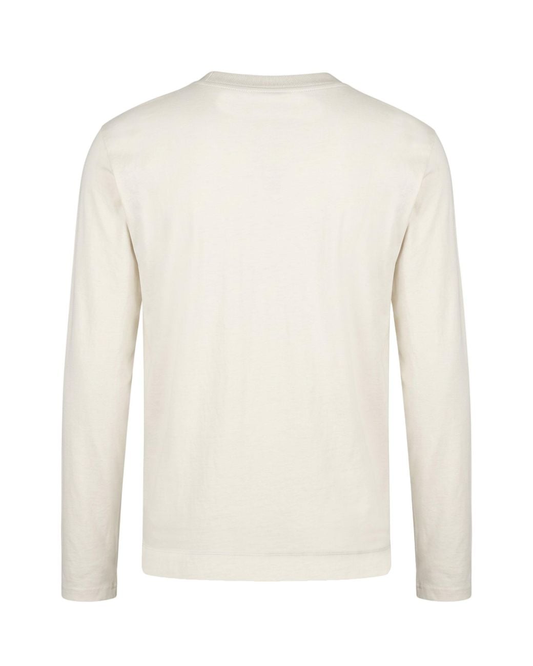 Our Legacy White Long Sleeve Cotton T-Shirt With Print for men