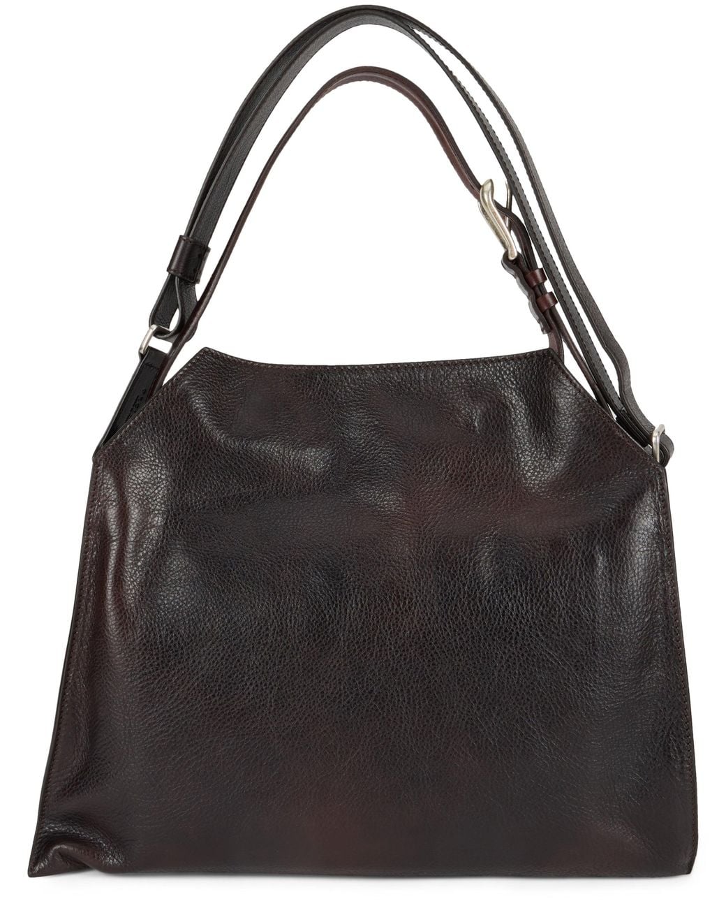 Orciani Black Trinity Lagoon M Shoulder Bag