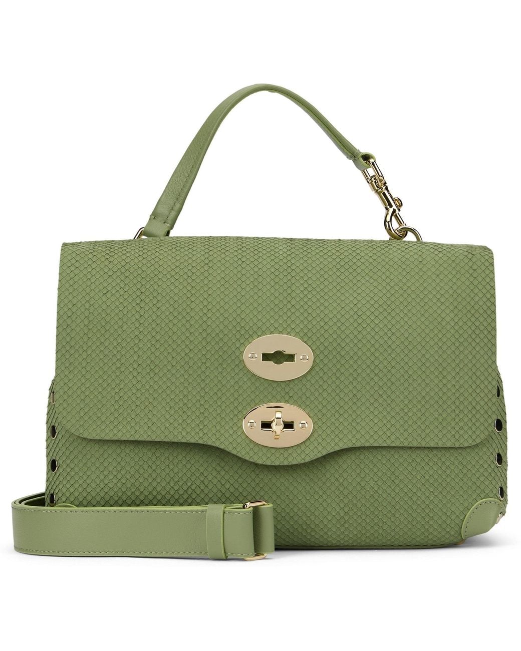 Zanellato Green Postina Bag Small