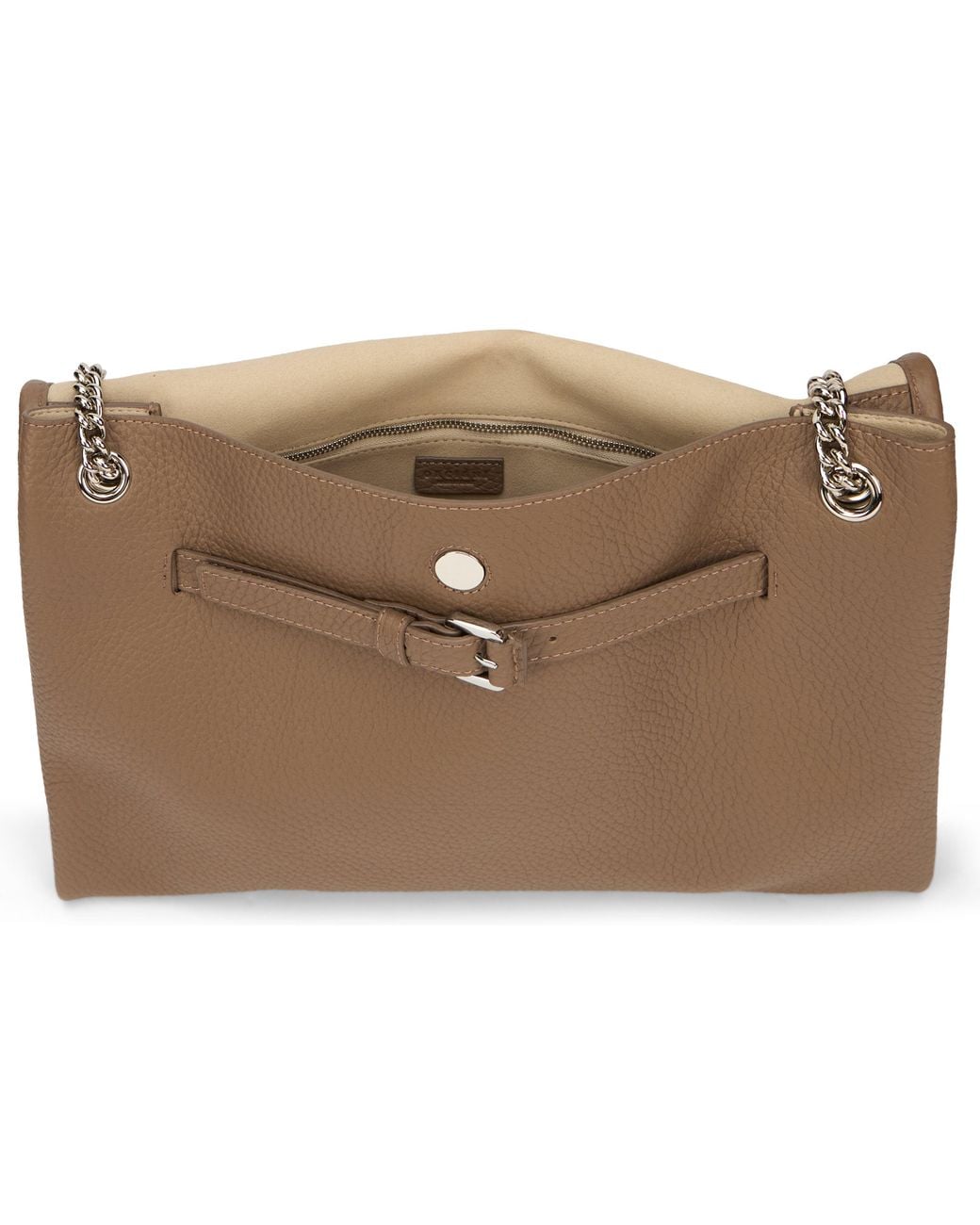 Orciani Brown Shoulder Bag Venus Soft