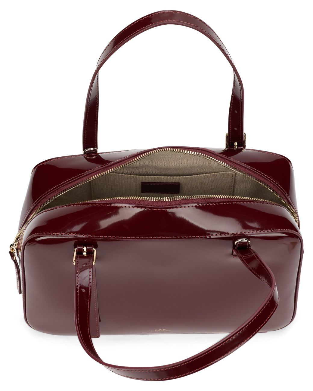 A.P.C. Purple Shoulder Bag