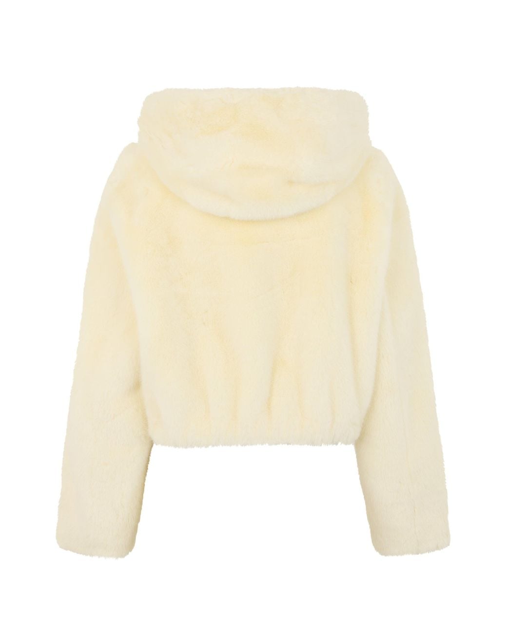 Pinko Natural Jacket With Synthetic Fur