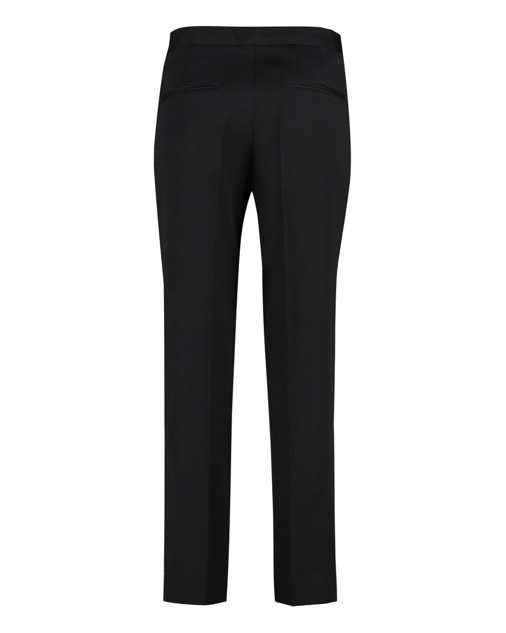 Jil Sander Black Wool Cropped Trousers
