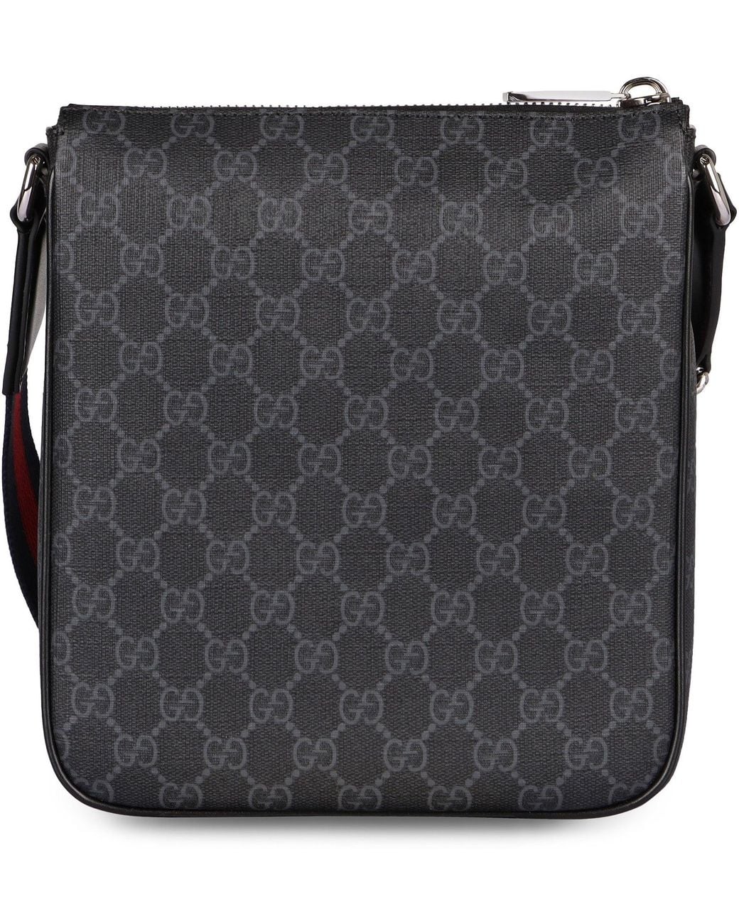 Gucci Black Shoulder Bag With Monogram for men