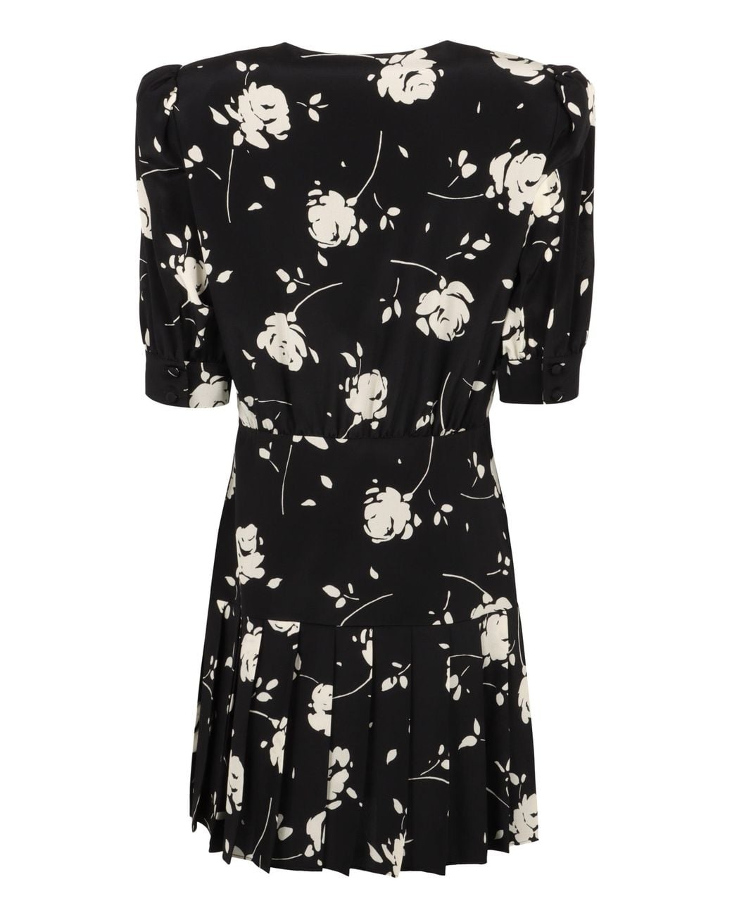 Alessandra Rich Black Mini Dress