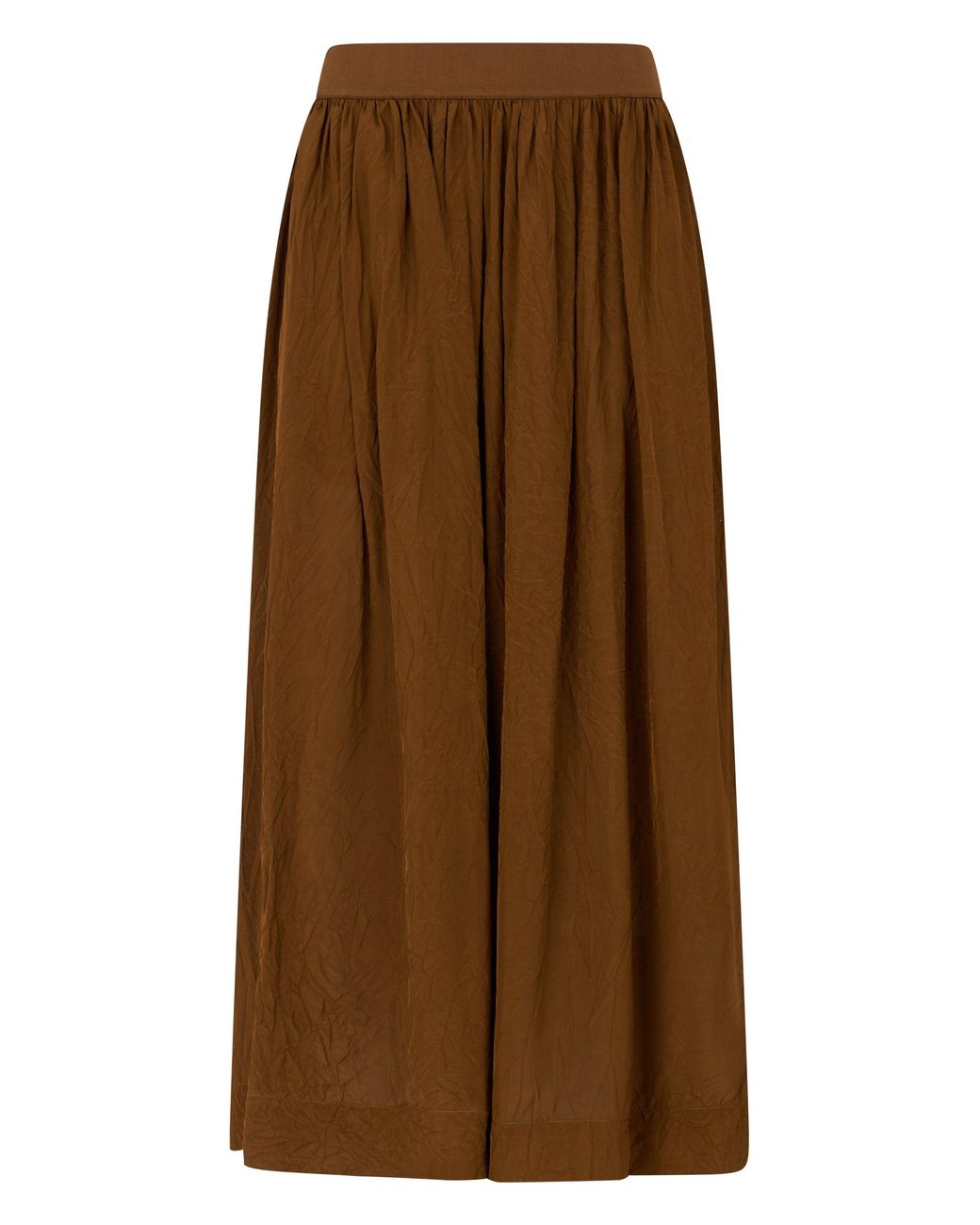 Gonna lunga fluida di Uma Wang in Brown