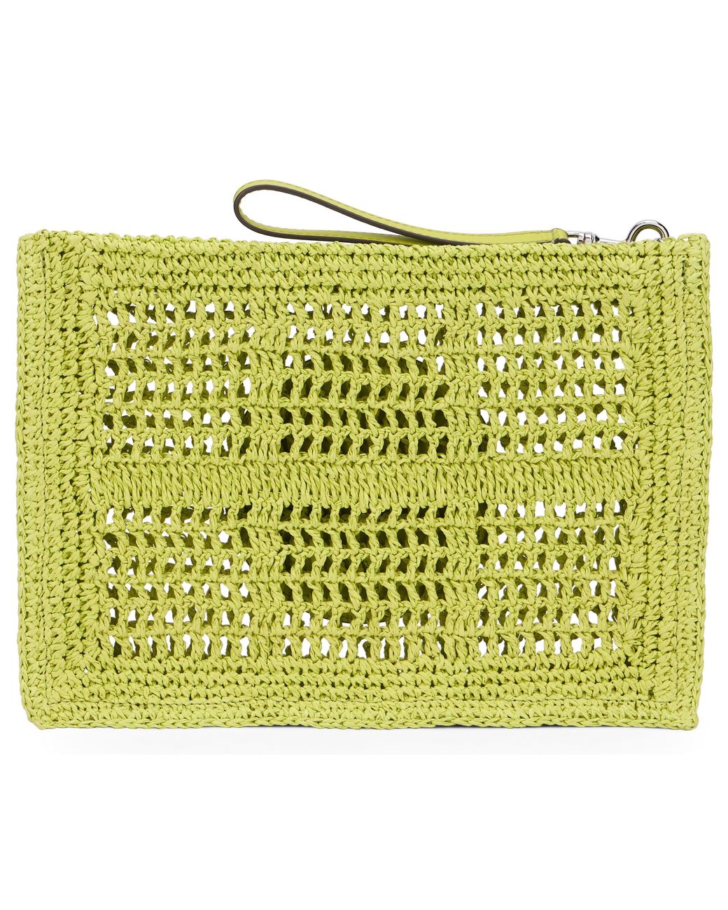 Tory Burch Yellow Pouch Ella Crochet