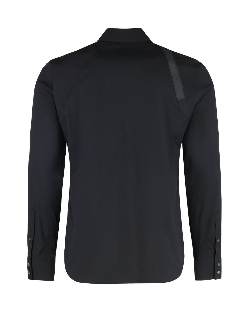 McQueen Blue Cotton Shirt for men