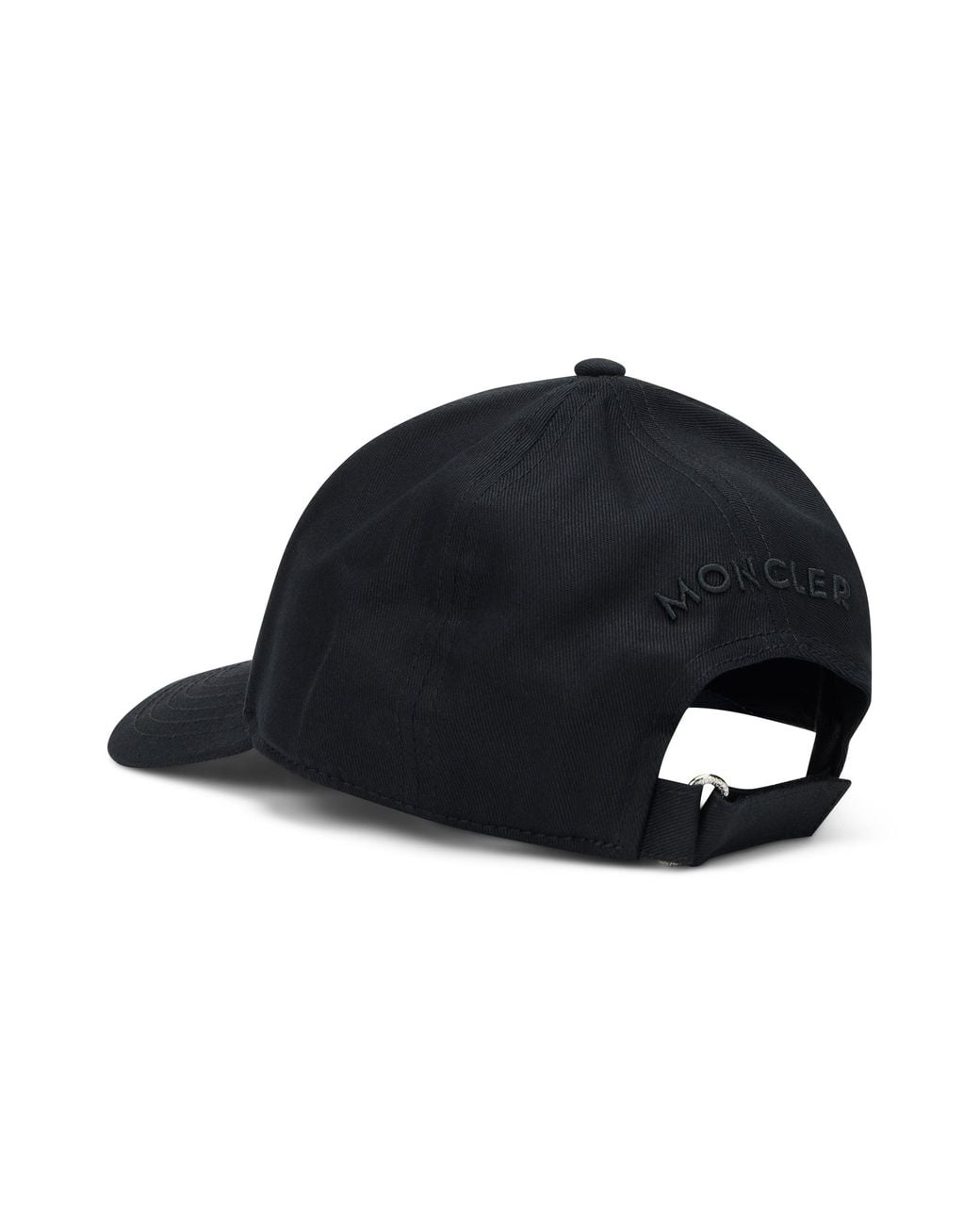 Moncler Blue Cap With Embroidered Logo for men