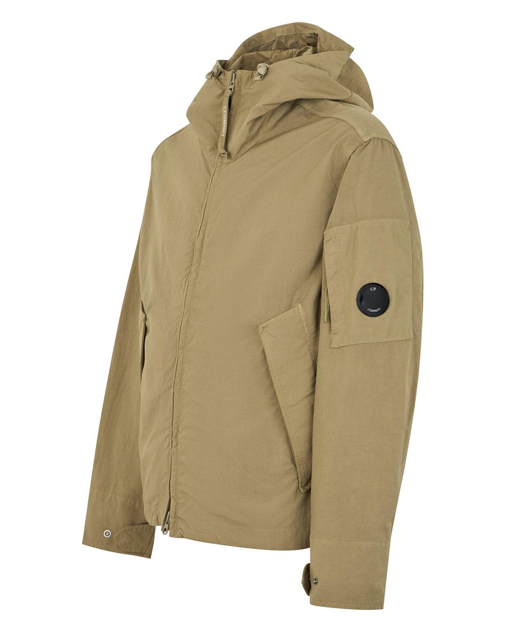 C P Company Green C.P.Company Twill Jacket With Built-In Vest for men