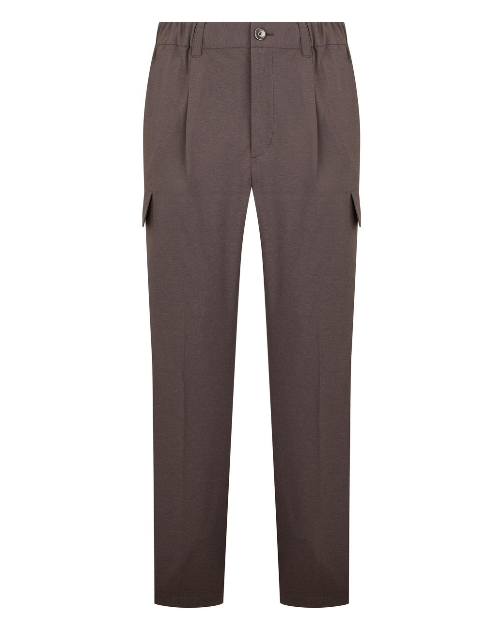 Herno Brown Casual Pants With Pockets for men