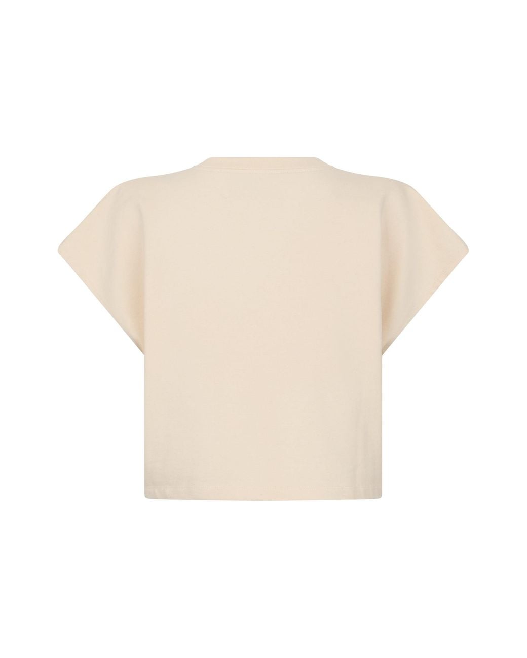 Kristina Ti Natural Shirt With Jewelry Embroidery
