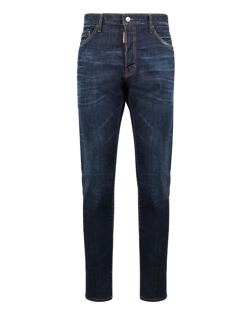 DSquared² Blue Jeans Cool Guy Denim Cotton Slim-Fit for men