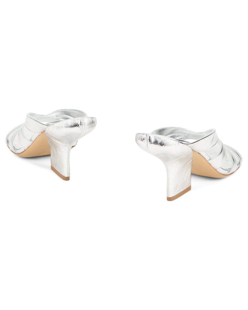 Dries Van Noten White Elegant With Heel