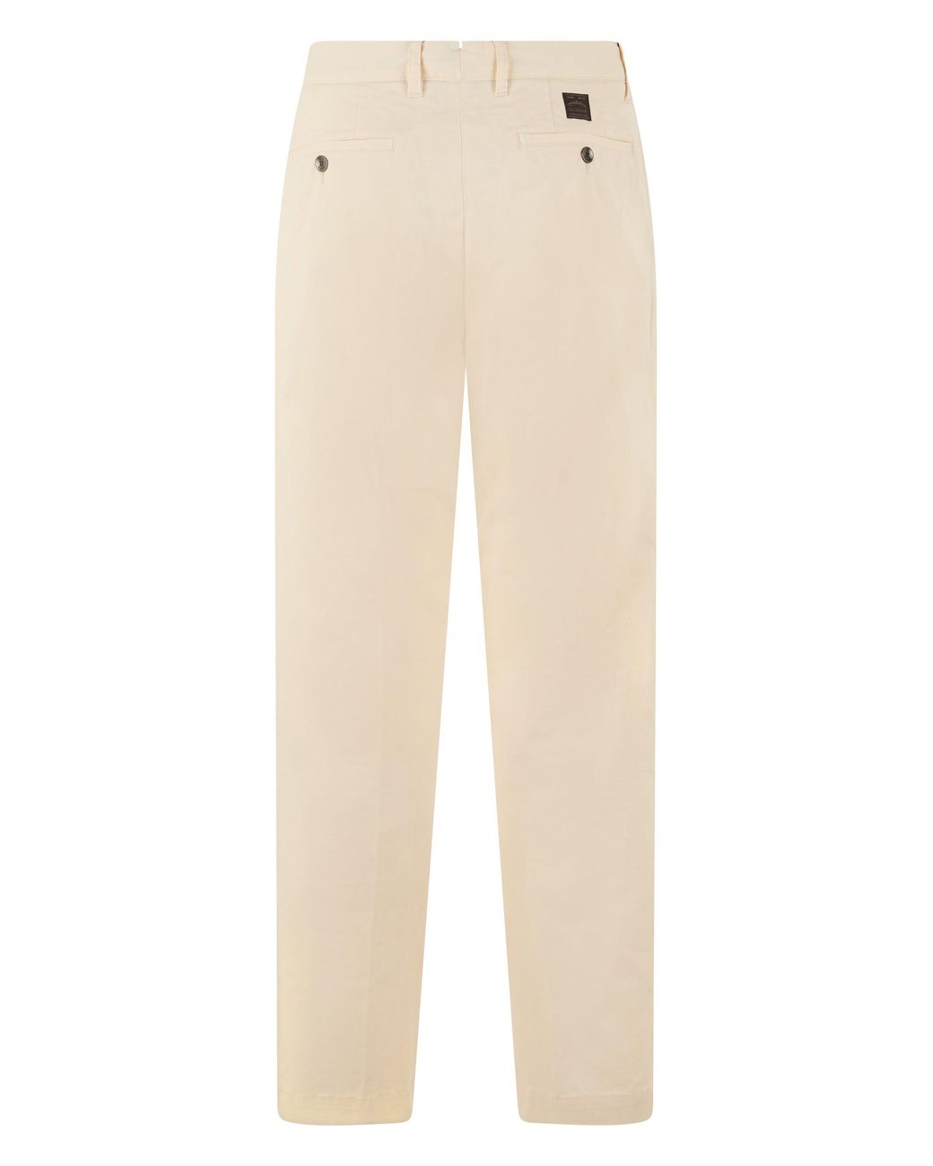 Slowear White Chino Pants With Straight Leg for men
