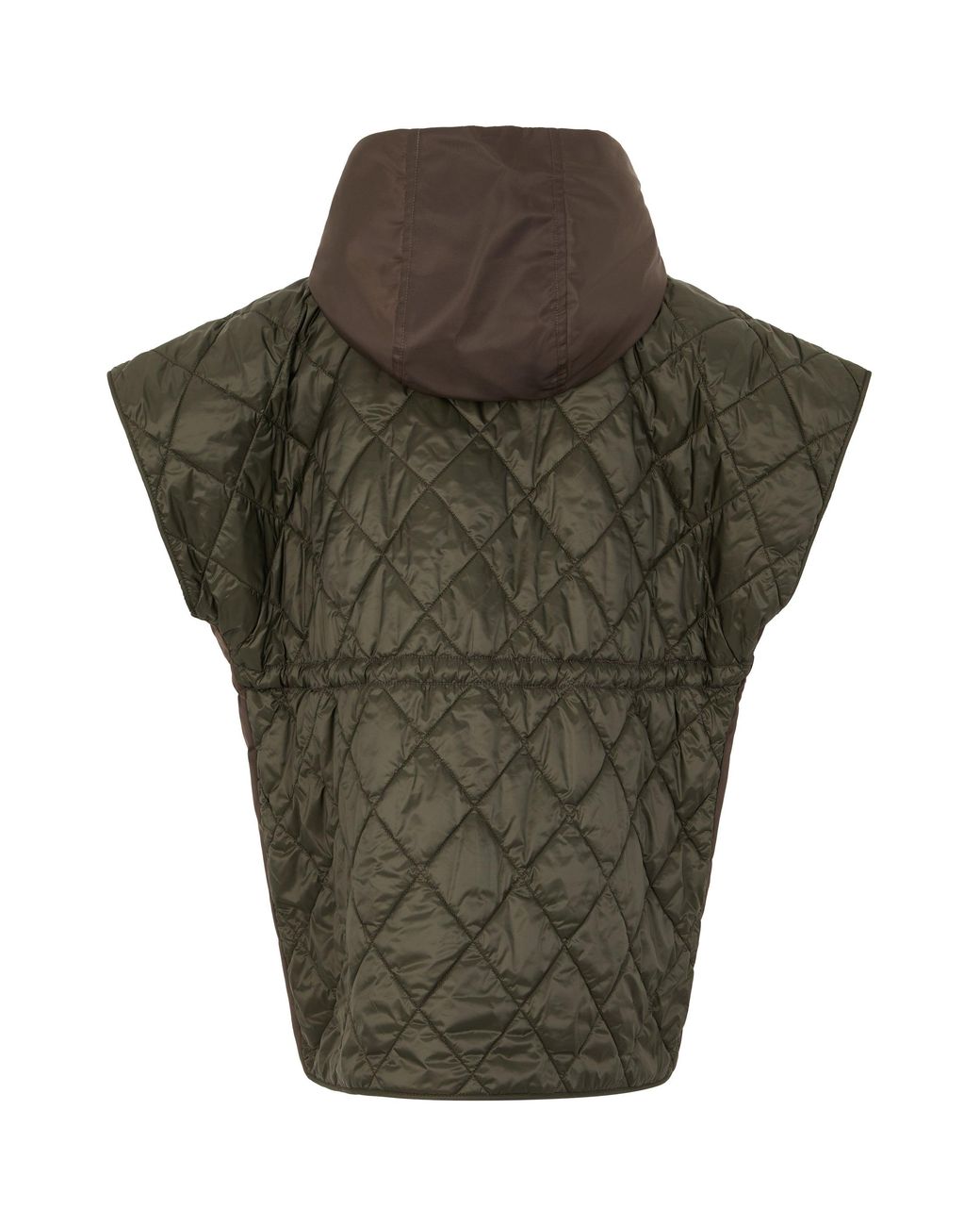 Weekend by Maxmara Brown Sleeveless Technical Vest