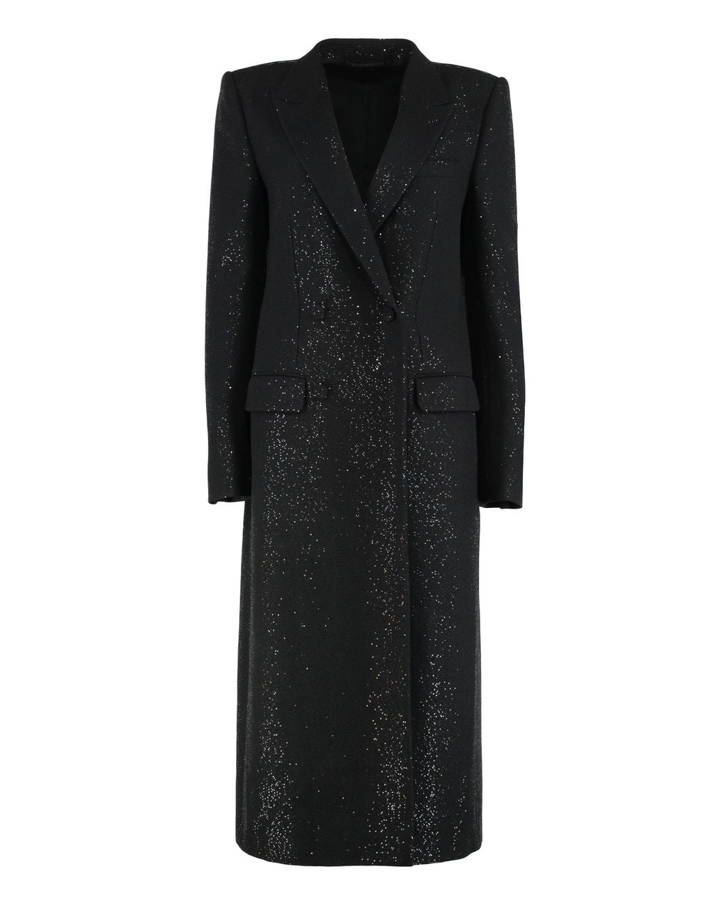 Tom Ford Black Double-Breasted Coat