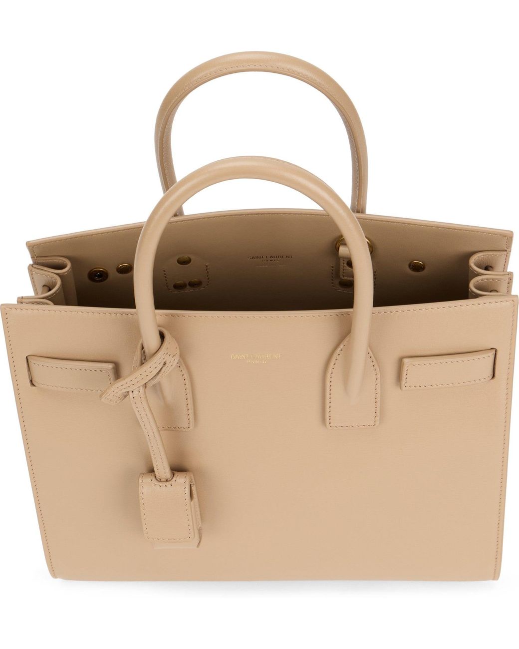 Saint Laurent Natural Sac De Jour Baby Bag