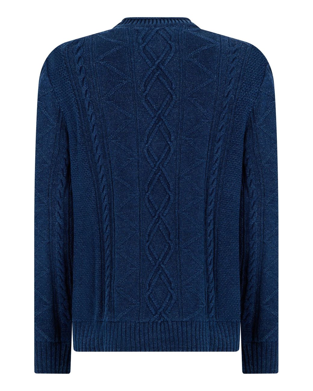 Gant Blue Crew Neck Cotton Sweater, Sweatshirts for men