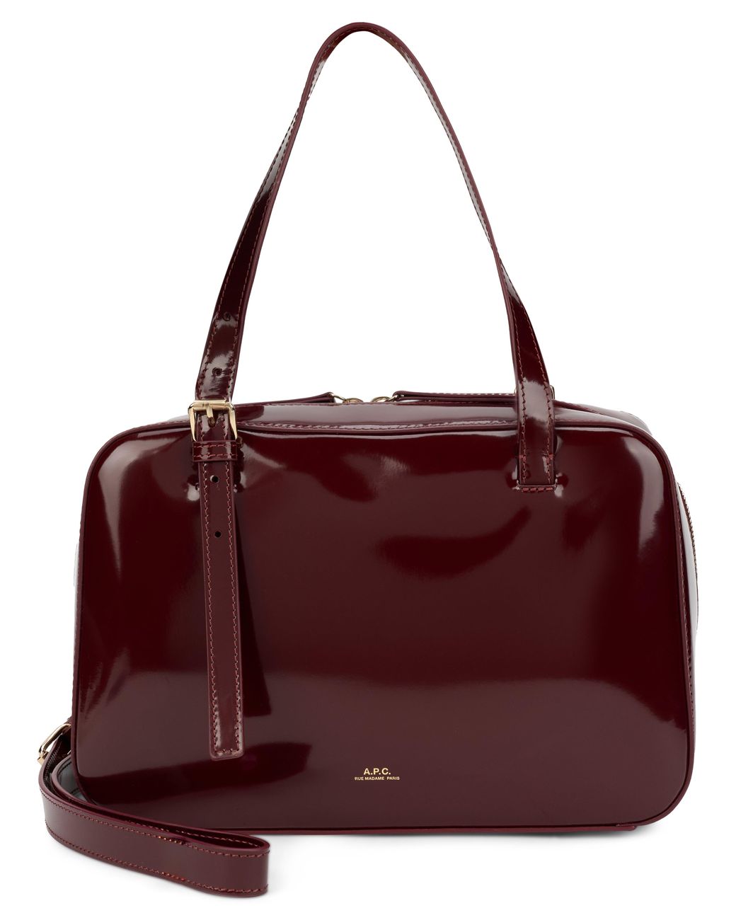 A.P.C. Purple Shoulder Bag