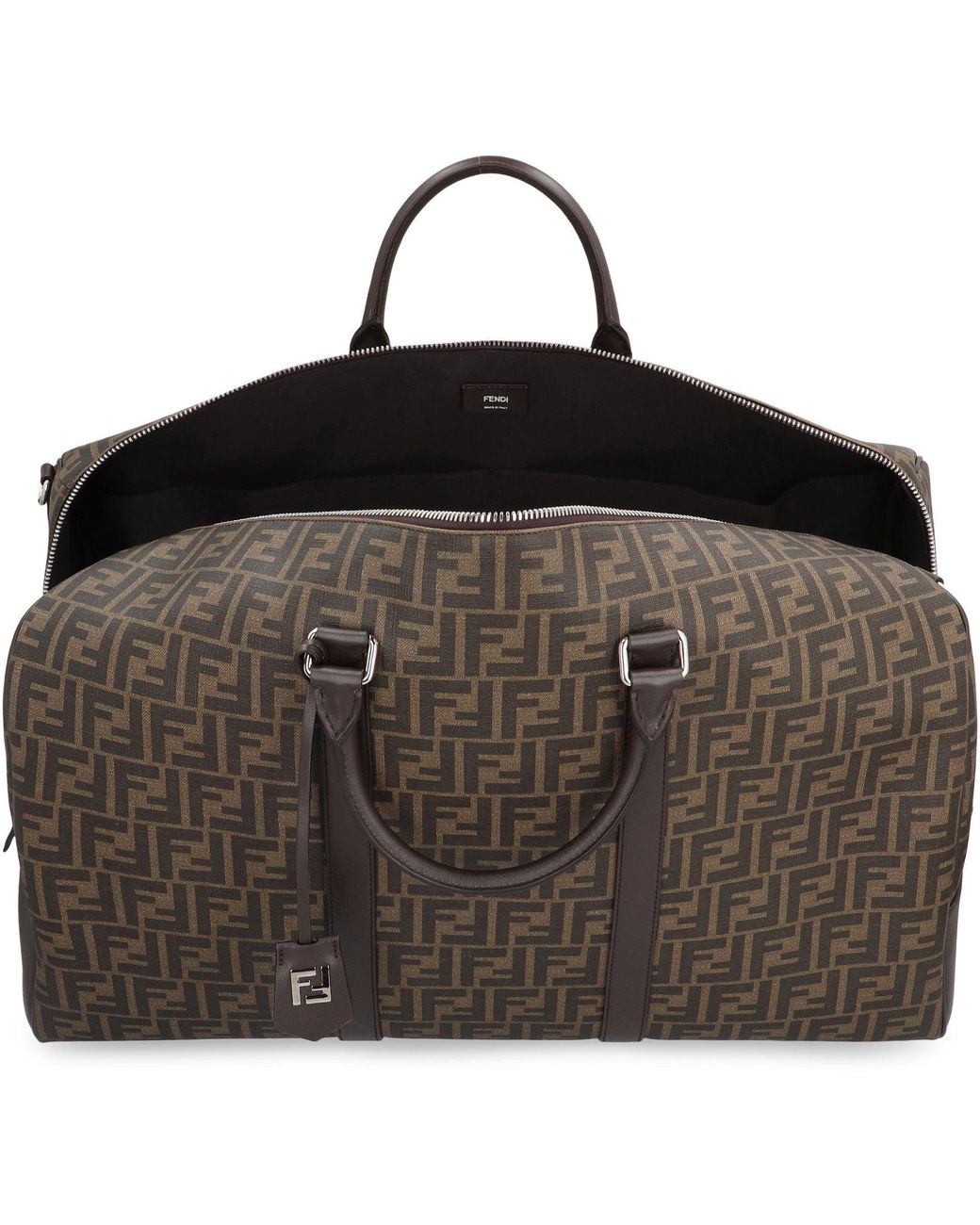 Fendi Brown Travel Bag for men