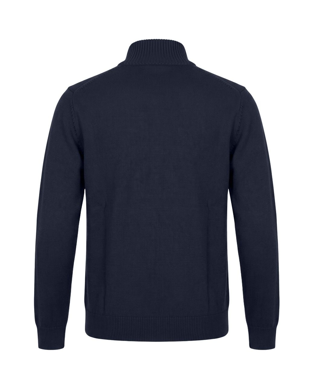 GANT Sweater With Zip Collar in Blue for Men | Lyst