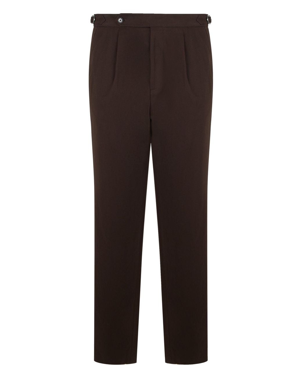 Boss Brown Pants With Adjustable Waist for men
