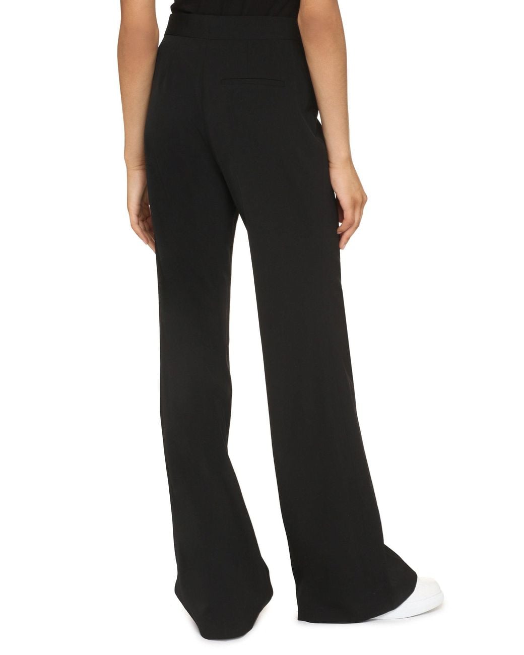 Stella McCartney Black Flared Trousers Wool