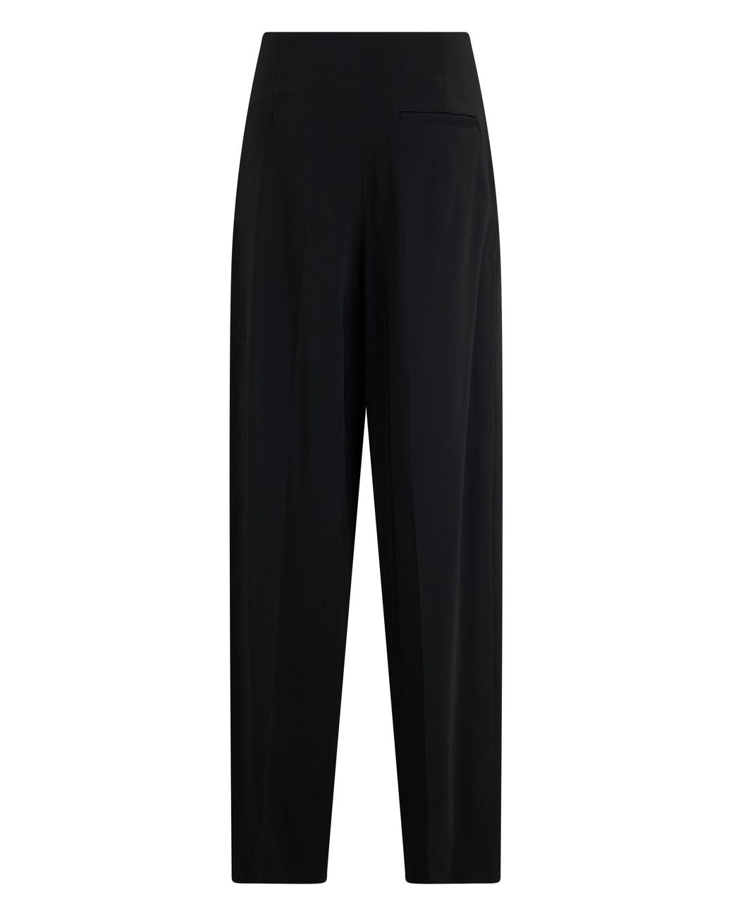 Alberta Ferretti Black Trousers With Pleats