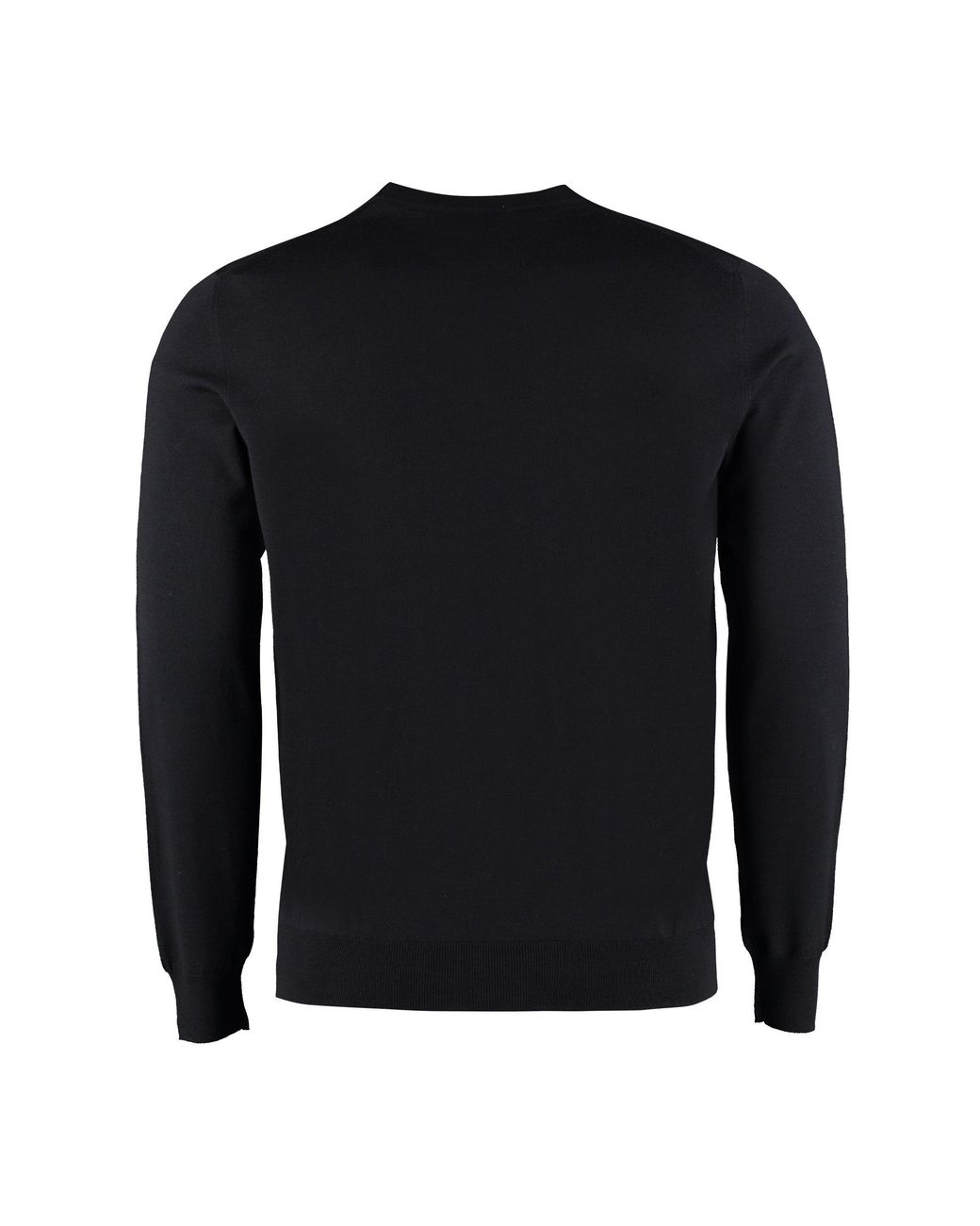 Drumohr Blue Wool Crew-neck Pullover for men