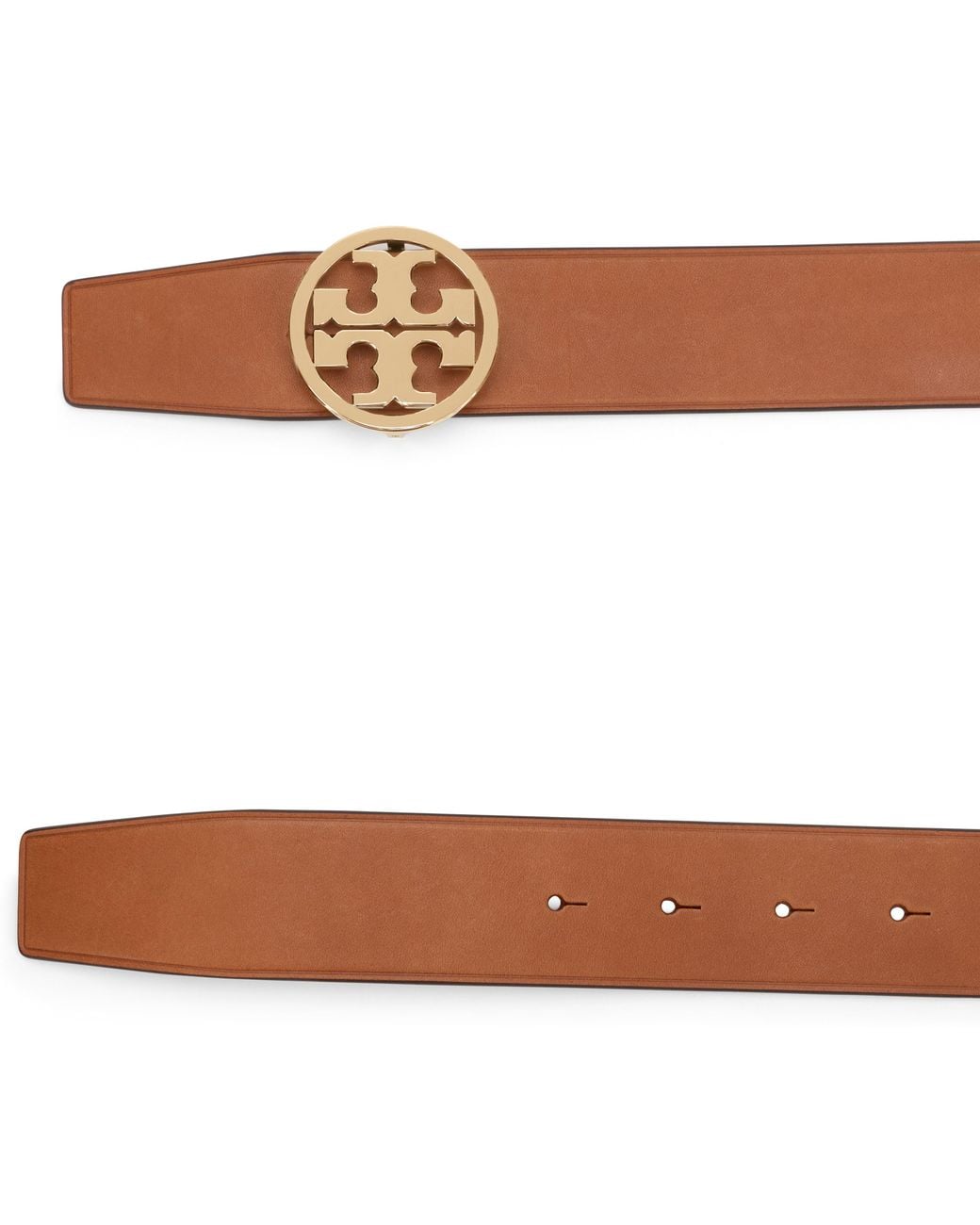 Tory Burch White Leather Belt