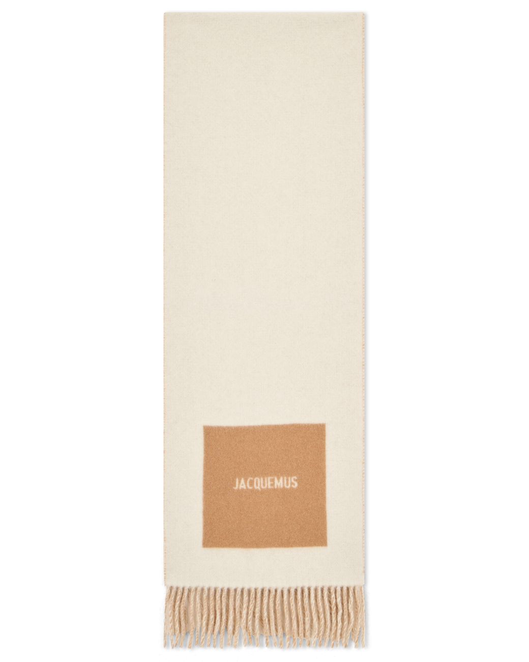 Sciarpa con frange di Jacquemus in Natural