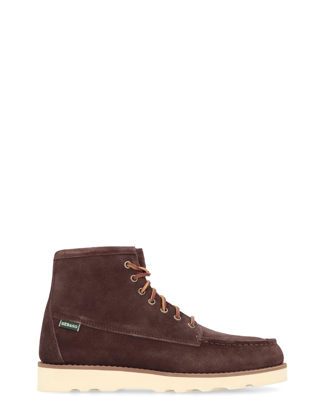 Sebago Brown Stivaletto Tala Mid Suede for men