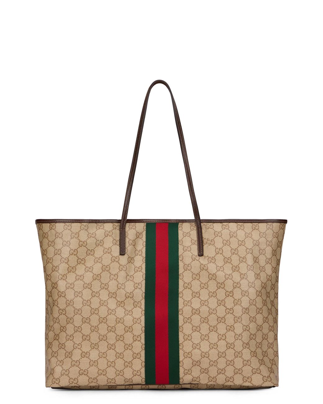 Gucci Brown Tote Bag Tribeca With Monogram