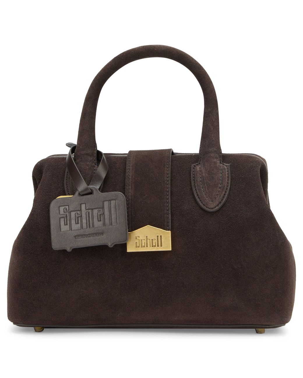 Schell Black Small Doctor Handbag