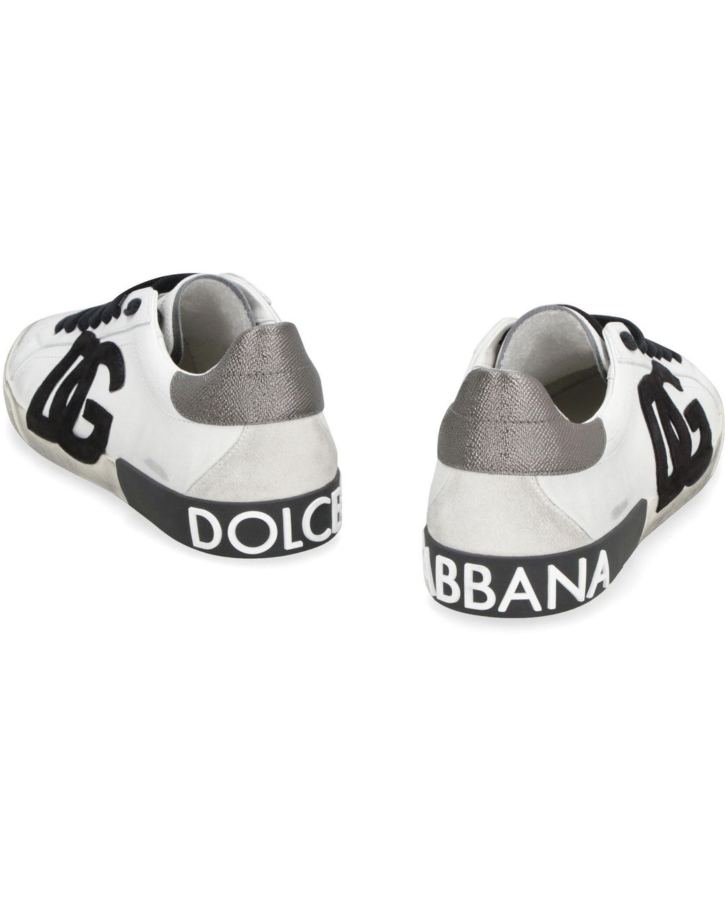 Dolce & Gabbana White Classic Lace-Up Sneakers For for men