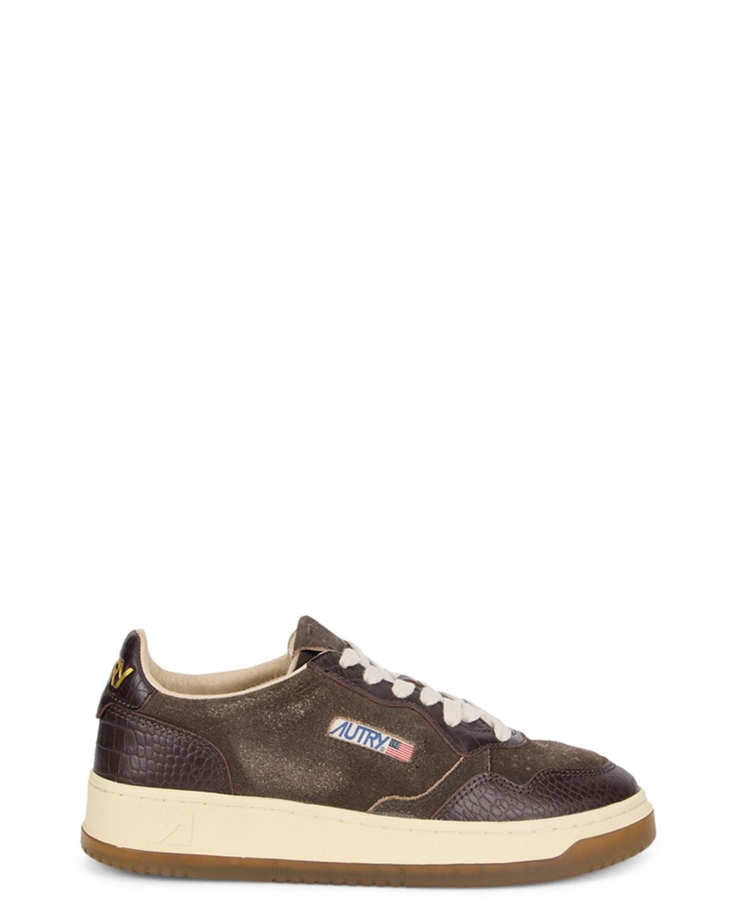 Autry Brown Sneakers With High Sole