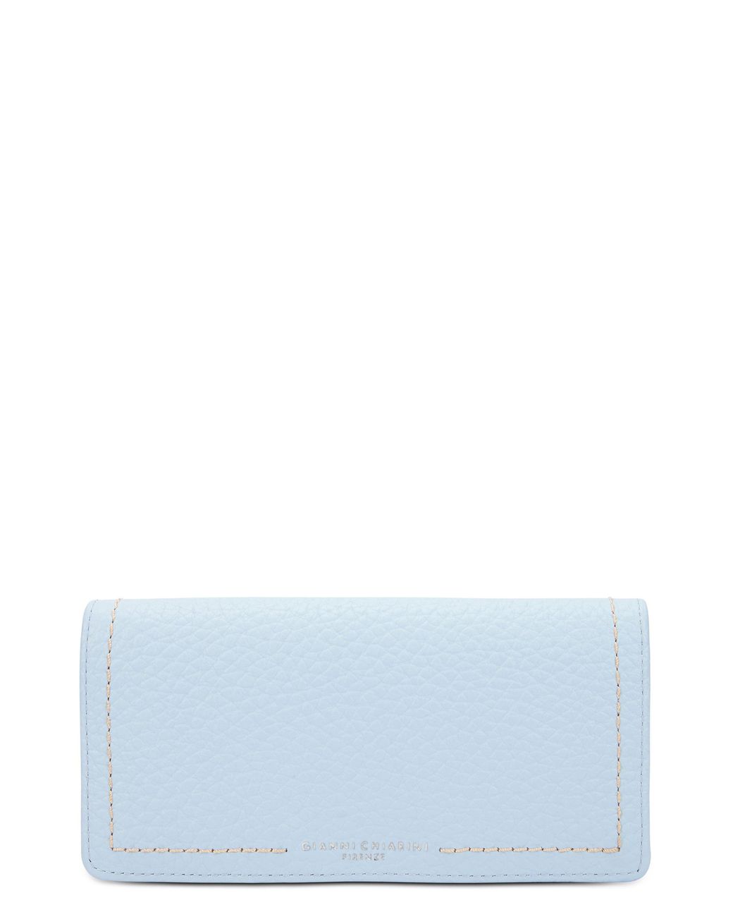 Gianni Chiarini Blue Leather Wallet