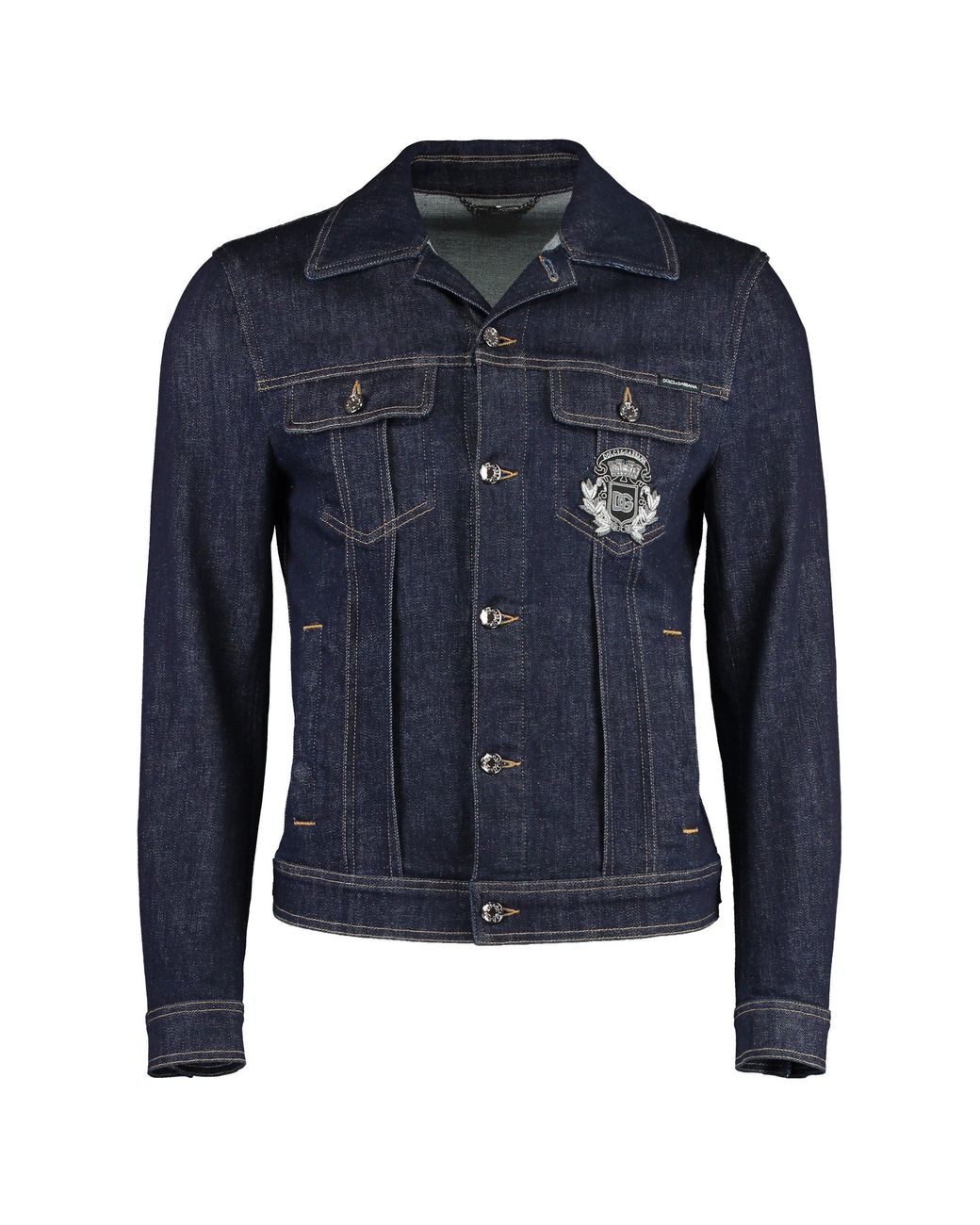 Dolce & Gabbana Blue Denim Jackets for men