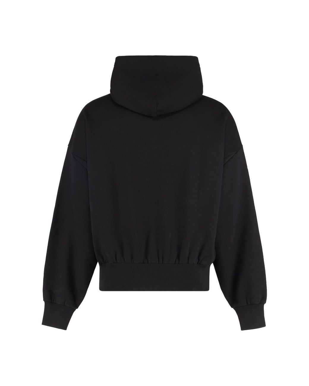 Dolce & Gabbana Black Dolce & Gabbana Hooded Sweatshirt for men