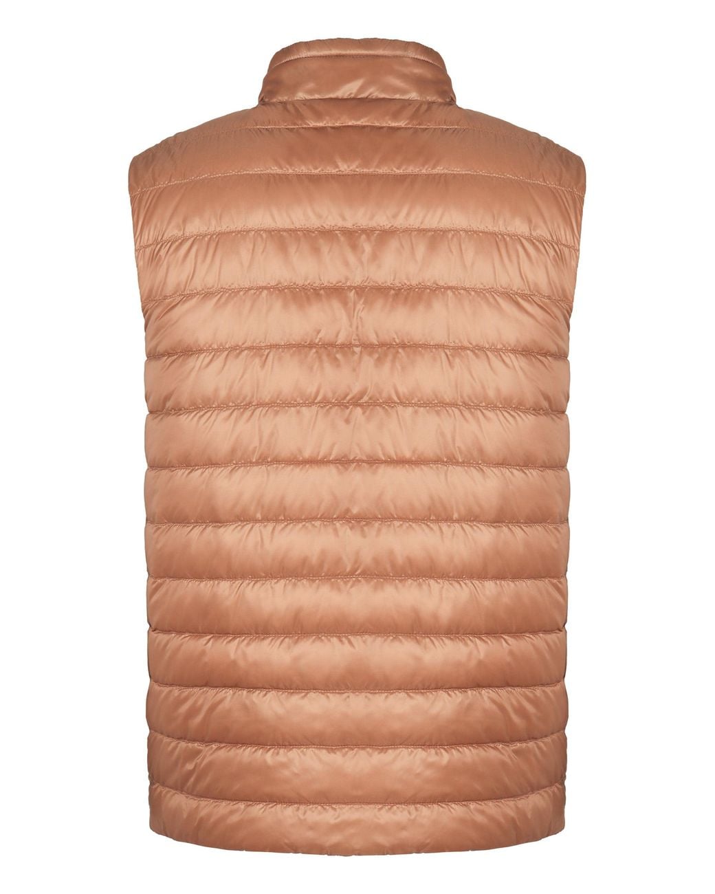 Herno Brown Reversible Nylon Gilet for men