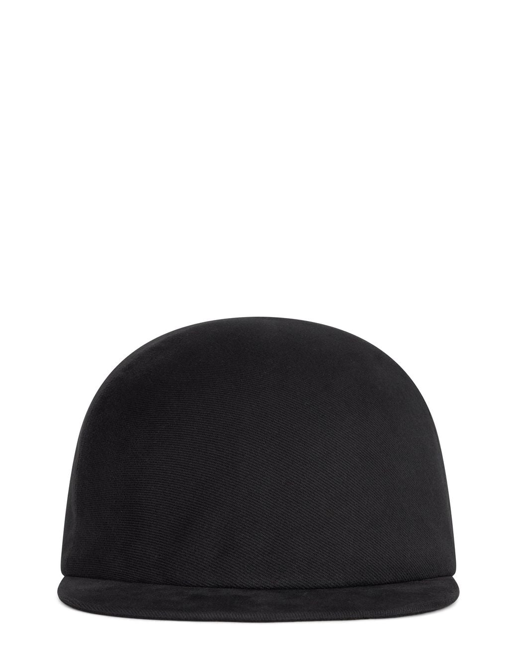 Balenciaga Black Cotton Cap With Visor